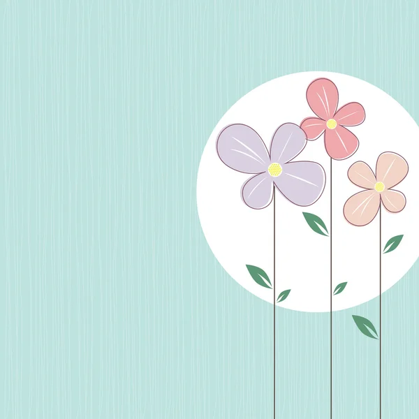 귀여운 봄 꽃 — 스톡 벡터