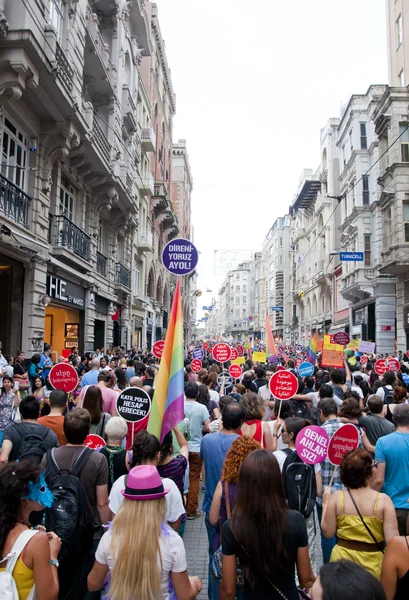 Κωνσταντινούπολη υπερηφάνεια 2013 — Φωτογραφία Αρχείου