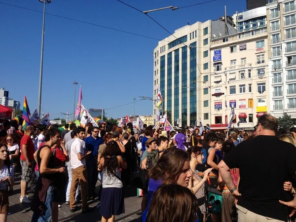 Istanbul orgoglio LGBT — Foto Stock