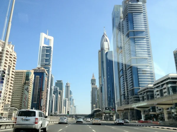 Sheikh Zayed Road — Foto Stock
