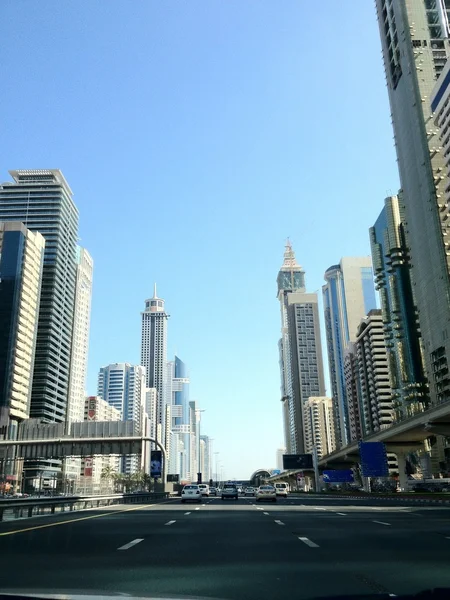 Sheikh Zayed Road — Stock fotografie