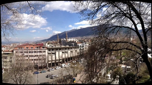 Panoramiczny widok z miasta bursa — Zdjęcie stockowe