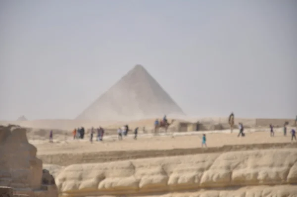 Pyramiderna i giza, Kairo - Egypten — Stockfoto