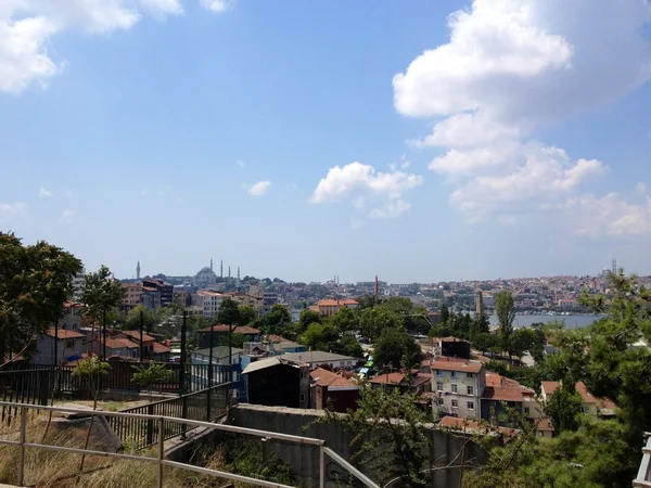 Πανοραμική θέα της Κωνσταντινούπολης — Φωτογραφία Αρχείου