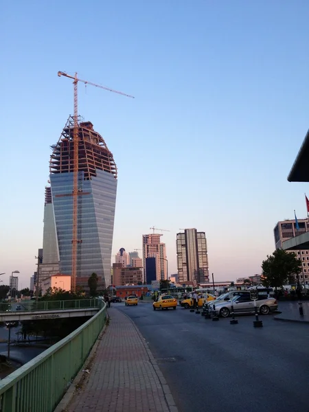 View of Levent district — Stock Photo, Image