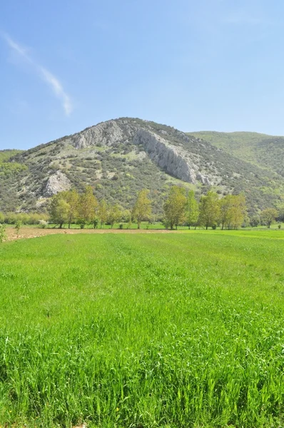 Burcun wieś w pobliżu miasta yenisehir, bursa - Turcja — Zdjęcie stockowe