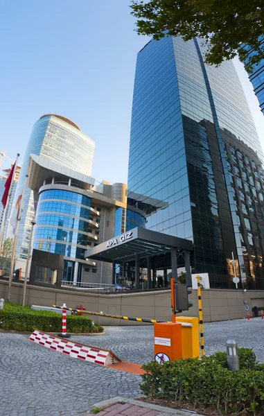 Tours d'affaires dans la zone Levent à Istanbul — Photo