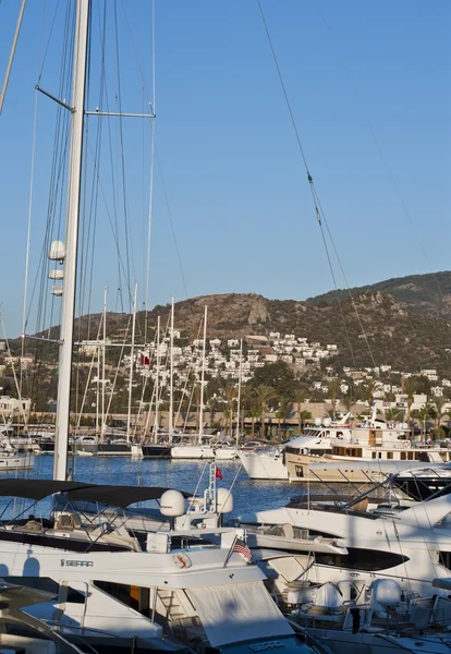 Bodrum en la puesta del sol, Turquía — Foto de Stock