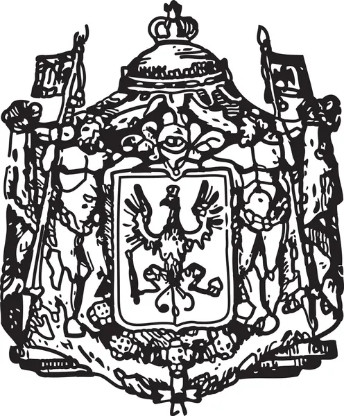 Escudo de cavaleiro —  Vetores de Stock