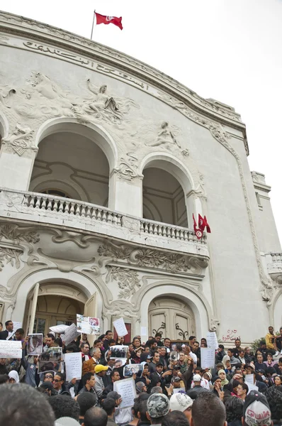 Tunesië protesten — Stockfoto