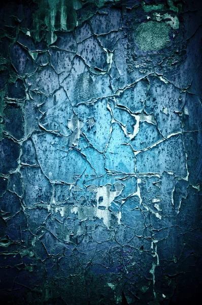 오래 된 채색 된 나무 질감 — 스톡 사진