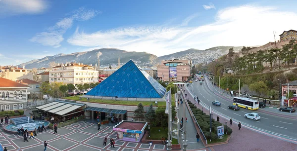 Zafer plaza, bursa - Turecko — Stock fotografie