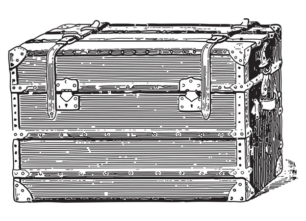 Vieux cercueil — Image vectorielle