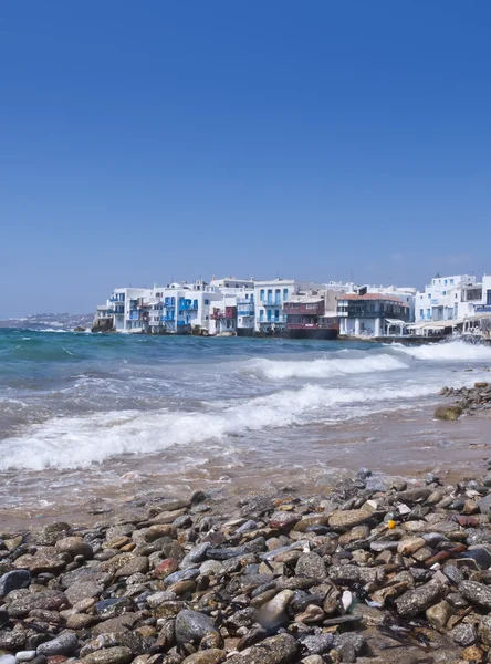 Wyspa Mykonos, Grecja — Zdjęcie stockowe