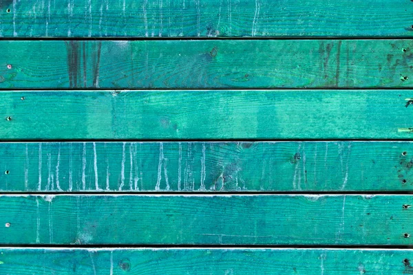 Turquoise wooden texture — Stock Photo, Image