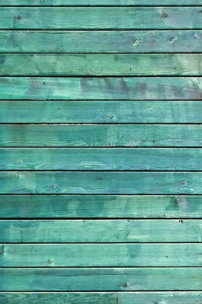 Turquoise wooden panels background — Stock Photo, Image