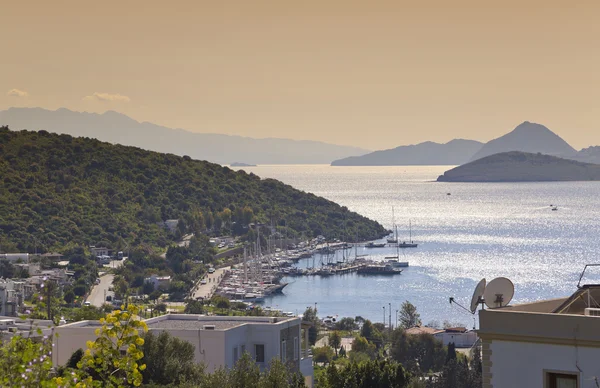 Vista de Bodrum — Fotografia de Stock