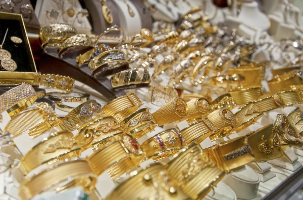 Golden accessories — Stock Photo, Image