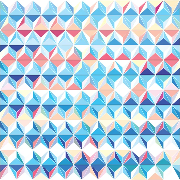 Modern triangular pattern — Stock Vector