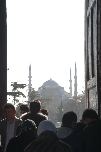 Istanbul Turchia Maggio 2013 Persone Che Visitano Penisola Storica Istanbul — Foto Stock