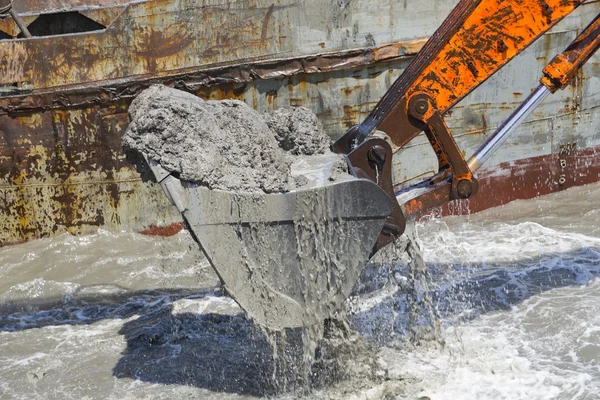 Datca Harbor Construction — Stock Photo, Image