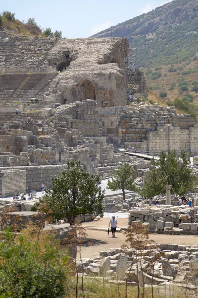 Antika staden Efesos — Stockfoto