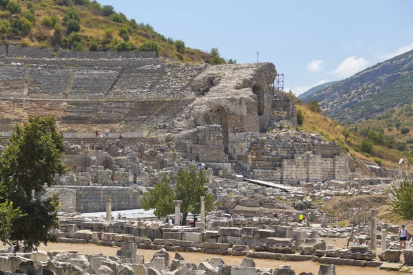 Antika staden Efesos — Stockfoto