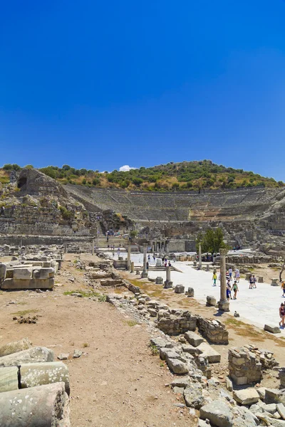 Antike Stadt des Ephesus — Stockfoto