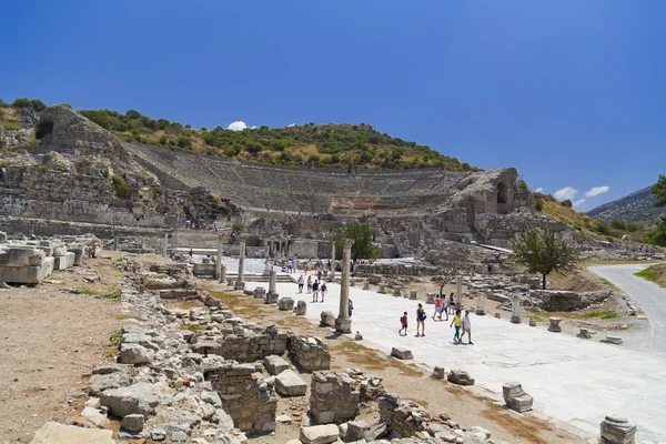 Antica città di Efeso — Foto Stock