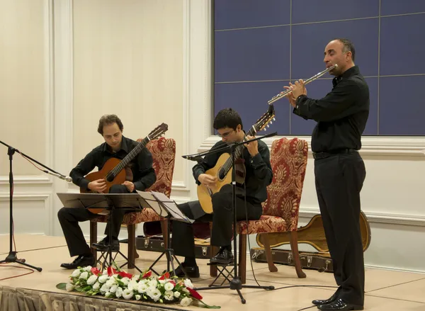 Klassisk musikkonserter på ciragan palace kempinski hotel, istanbul — Stockfoto