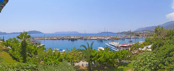 Kas plaats (town) in de buurt van antalya, Turkije — Stockfoto