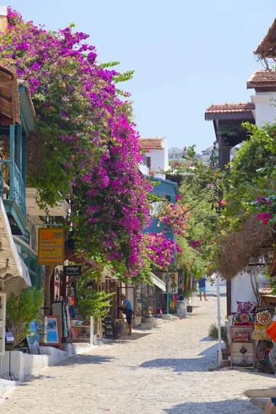 Miasto kas w pobliżu antalya, Turcja — Zdjęcie stockowe