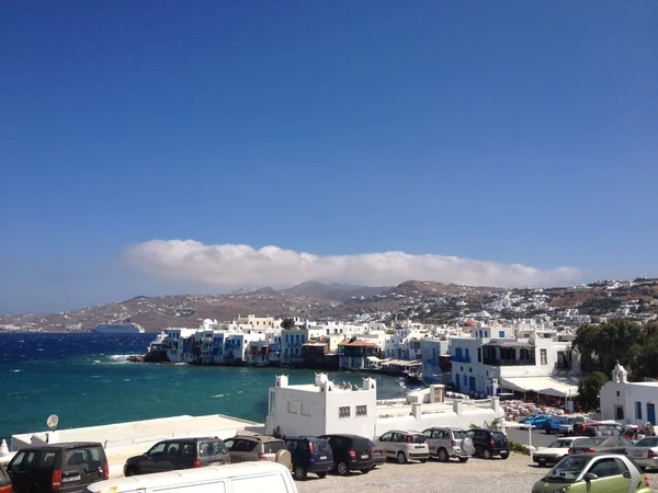 Coastal View Mykonos Island Greece — Stock Photo, Image