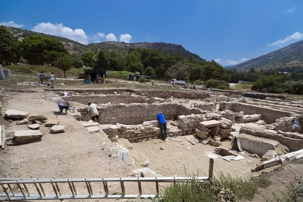 Antika staden Efesos, izmir, Turkiet — Stockfoto