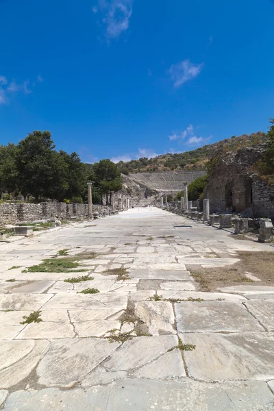 Antika staden Efesos, izmir, Turkiet — Stockfoto