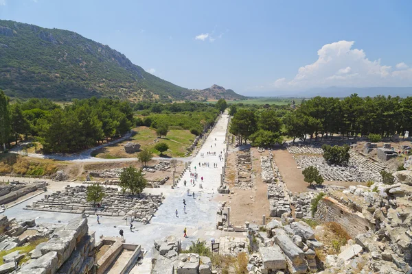 Antike Stadt von Ephesus, Izmir, Türkei — Stockfoto