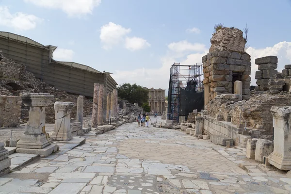 Antigua Ciudad de Éfeso, Izmir, Turquía — Foto de Stock