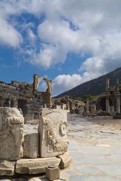 Antika staden Efesos, izmir, Turkiet — Stockfoto