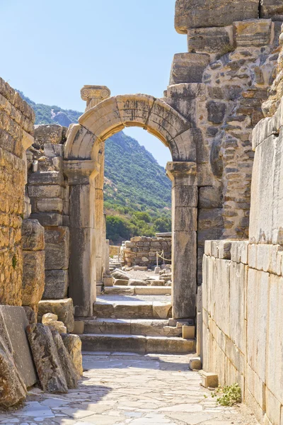 Antike Stadt von Ephesus, Izmir, Türkei — Stockfoto