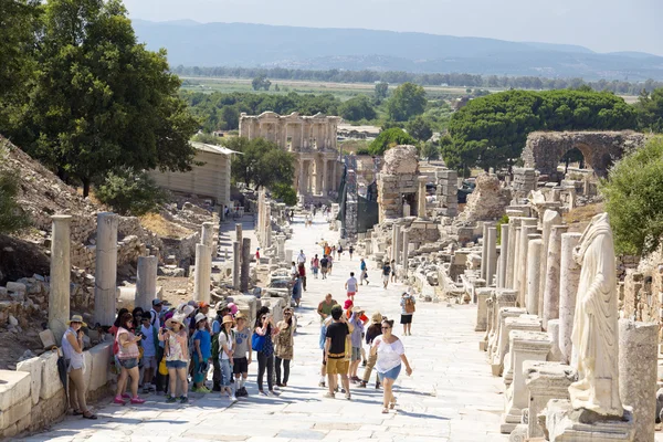 エフェソスの古代都市, イズミル, トルコ — ストック写真