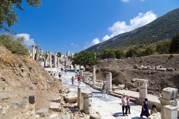 Antike Stadt von Ephesus, Izmir, Türkei — Stockfoto