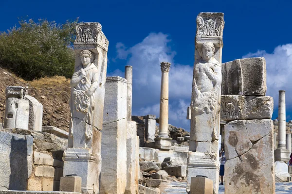 Древний город Эфес, Измир, Турция — стоковое фото