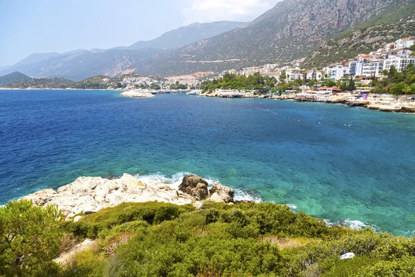 Kas město poblíž antalya, Turecko — Stock fotografie