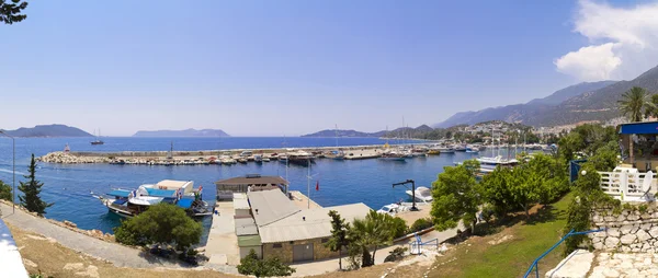 Kas plaats (town) in de buurt van antalya, Turkije — Stockfoto