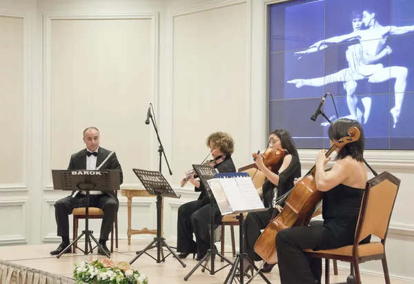 Classical music concerts at Ciragan Palace Kempinski Hotel, Istanbul — Stock Photo, Image