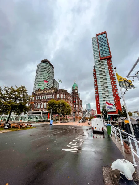 Rotterdam Niederlande Oktober 2021 Hotel New York Ist Ein Hotel — Stockfoto