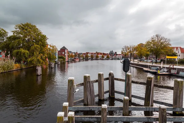 Canales Arquitectura Holandesa Típica Haarlem Capital Provincia Holanda Septentrional También —  Fotos de Stock