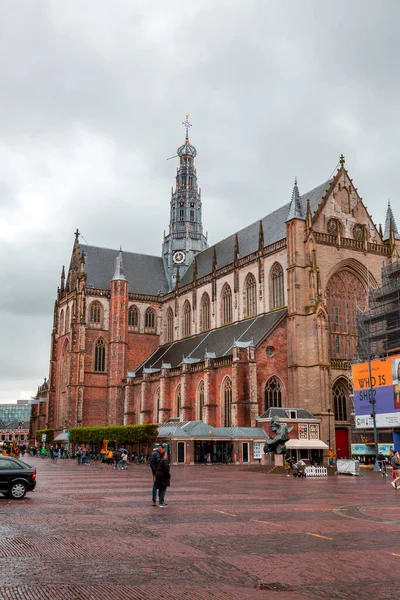 Amsterdam Pays Bas Octobre 2021 Grote Kerk Bavokerk Est Une — Photo