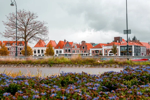 Amsterdã Holanda Outubro 2021 Canais Arquitetura Típica Holandesa Haarlem Capital — Fotografia de Stock