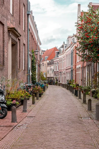 Haarlem Oktober 2021 Street View Generieke Architectuur Haarlem Met Typisch — Stockfoto
